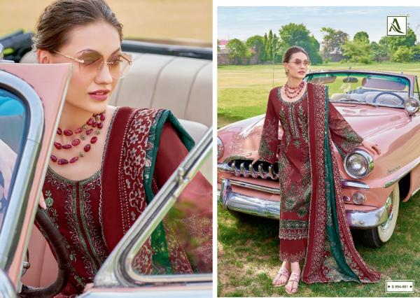 Alok Qurbat Edition 5 Cambric Cotton Designer Dress Material